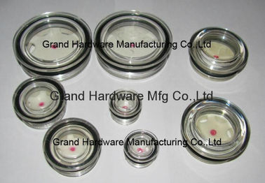 hilo BSP G masculino 1/2 pulgada ventanas de visión de nivel de aceite de bajo costo de PPC para la inspección visual de líquidos de flujo