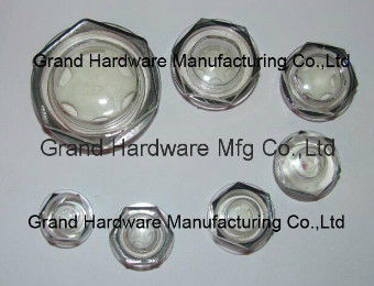 hilo BSP G masculino 1/2 pulgada ventanas de visión de nivel de aceite de bajo costo de PPC para la inspección visual de líquidos de flujo