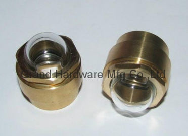 hilo BSP G masculino 1/2 pulgada ventanas de visión de nivel de aceite de bajo costo de PPC para la inspección visual de líquidos de flujo
