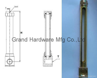 Medición del nivel de aceite de las tuberías NPT 1/2",3/4",1",1-1/4",1-1/2" para la industria