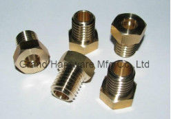 Servicio OEM de precisión piezas de torneado de latón CNC (NPT, BSP, hilo G, hilo métrico están disponibles)