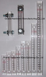 Indicador de nivel de aceite hidráulico de aluminio GM-YWZ-125T con marcas de nivel para contenedores de pared fina