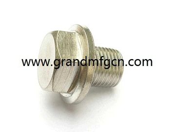 Enchufes hexagonales de aceites de acero zincado, hilo de tubería NPT masculino 1/4",3/8",1/2"3/4",1"