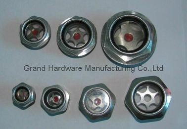 BSP, hilo G, hilo métrico 1/2&quot;,3/4&quot;,1&quot;,11/4&quot;,13/4&quot;,11/2&quot;,2&quot;, vidrio de visualización de nivel de aceite de aluminio