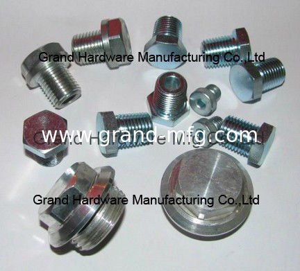 M27 NPT 1/2 INCH tapones magnéticos de escape de aceite, macho NPT BSP hilo métrico, recubierto de níquel