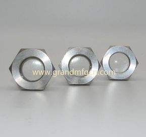 Vehículo de visión de acero fundido de hilo métrico M30x1.5, ventanas de visión de acero fundido,vidrio de visión de aceite,China