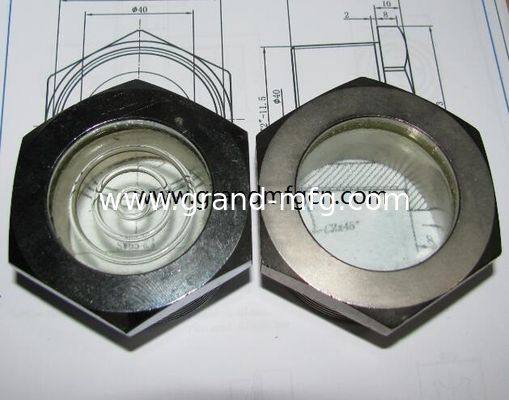NPT,BSP(G hilo),Metric hilo 1/2&quot;,3/8&quot;1/4,1&quot;,11/4&quot;,11/2&quot;,13/4&quot;,2&quot; visores de nivel de aceite de acero,professional en China