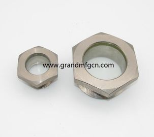 1-1/4&quot; de acero carbono fundido con vidrio de visor de nivel de aceite macho BSP G hilo fabricante y vendedor profesional