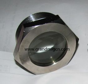 1-1/4&quot; de acero carbono fundido con vidrio de visor de nivel de aceite macho BSP G hilo fabricante y vendedor profesional