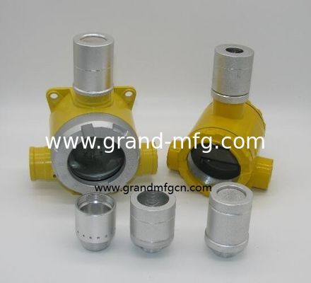 Sistema de alarma de seguridad de fugas de gas carcasa de fundición a presión de aluminio, servicio OEM y ODM