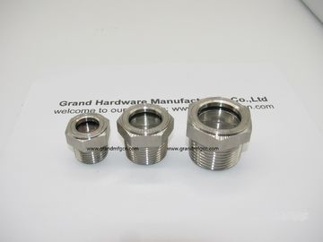 macho NPT 1 1/2 &quot;acero inoxidable 304 ojos de toros gafas de visión de aceite con alta presión 1 pulgada