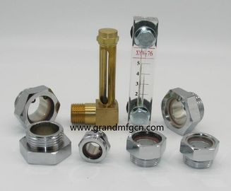 Hombre NPT hilo 1/2&quot; 3/4&quot; 1&quot; de latón mirador agujero de vista gafas de visión niquelado,OEM y ODM negocio