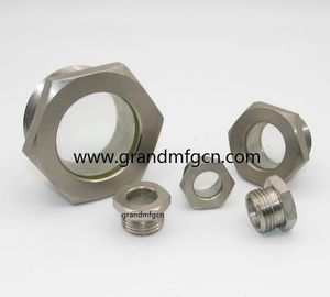 G 1 pulgadas de acero carbono fundido de vidrio de nivel de aceite de visión macho de hilo BSP fabricante profesional y vendedor