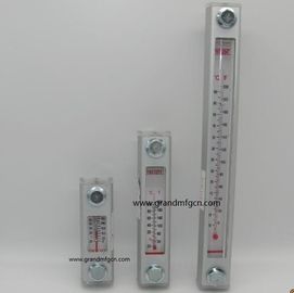 Indicador de nivel de aceite de plástico / indicador de nivel de aceite hidráulico de aluminio con marcas de nivel para contenedores de pared delgada