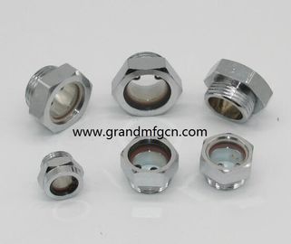 NPT de hilo masculino 1&quot; 1 1/4&quot; 1 1/2&quot; 2&quot; de acero al carbono mirador de agujero de visión gafas de visión niqueladas,OEM y ODM negocio