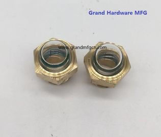 los hilos masculinos de tuberías NPT de 1/2 pulgada de cúpula de nivel de aceite de vidrio de vidrio indicadores de nivel de aceite para radiadores de camiones