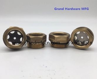 Hombres NPT BSP hilos de tubería 1/2 pulgadas cúpula del radiador vidrio de nivel de aceite con vidrio natural servicio OEM y ODM
