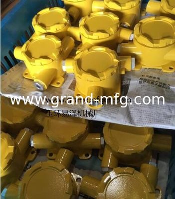 Sistema de alarma de seguridad de fugas de gas caja de fundición a presión de aluminio, servicio OEM y ODM