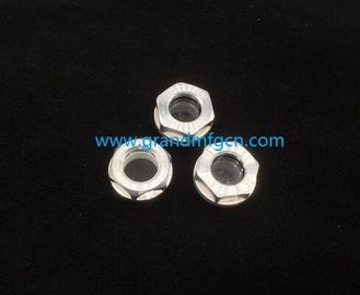 hombre BSP G rosca soplador de aluminio de vidrio de nivel de aceite con vidrio de 3mm fabricante profesional en China