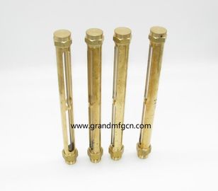 Medidores de nivel de aceite de latón en hilo NPT, BSP, G macho 1/8&quot;,1/4&quot;,3/8&quot;,1/2&quot;3/4&quot;,1&quot;, con tubo de cristal de cuarzo