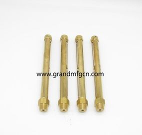 Medidores de nivel de aceite de latón en hilo NPT, BSP, G masculino1/8",1/4",3/8",1/2"3/4", con tubo de cristal de cuarzo