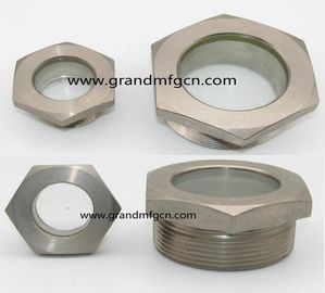 Vidrio de visualización de brida plana de 1 1/2&quot; Fusionado Vidrio de visualización de aceite para equipos de refrigeración o industrial disponible a medida