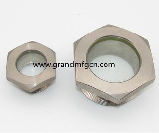 NPT 3/4&quot; BITZER refrigeración de acero fundido vidrio con bola roja fundido vidrio ventana vidrio fabricante de China