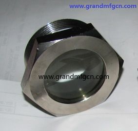Vidrio de visualización de brida plana de 1 1/2&quot; Fusionado Vidrio de visualización de aceite para equipos de refrigeración o industrial disponible a medida