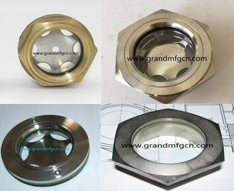 BSP G hilo 1/2&quot;,3/4&quot;,1&quot;,2&quot; soplador indicador de nivel de aceite vidrio profesional fabricante personalizado disponible