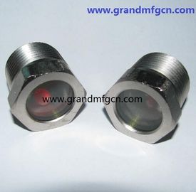 NPT 3/4&quot; BITZER refrigeración de acero fundido vidrio con bola roja fundido vidrio ventana vidrio fabricante de China