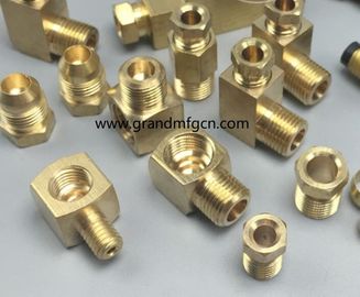 Fabricación a medida De latón forjado Piezas giratorias de latón accesorios de conector de codo NPT BSP hilo métrico