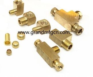 Fabricación a medida De latón forjado Piezas giratorias de latón accesorios de conector de codo NPT BSP hilo métrico