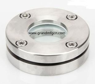 Ventanas de vidrio de visión visual de brida de acero inoxidable 304 para equipos