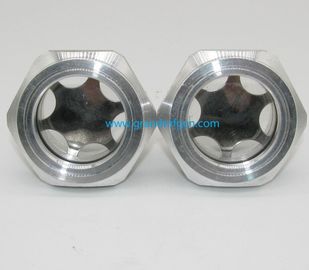 BSP G rosca 3/8&quot; 1/2&quot; 3/4&quot; 1&quot; 1 1/4&quot; reductor indicador de nivel de aceite vista vidrio personalizado disponible