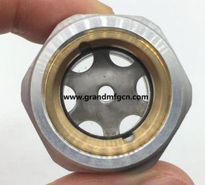 G 3/8&quot; 3/4&quot; 1/2&quot; 1/4&quot; Blower Indicador de nivel de aceite vidrio de visión sin acabado personalizado disponible