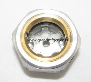 G 3/8&quot; 3/4&quot; 1/2&quot; 1/4&quot; Blower Indicador de nivel de aceite vidrio de visión sin acabado personalizado disponible