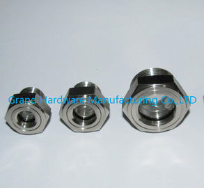 1&quot; 2&quot; NPT hilo 1 1/4 pulgadas de acero inoxidable gafas de visión de aceite SS304 medidores de nivel de aceite servicio OEM y ODM