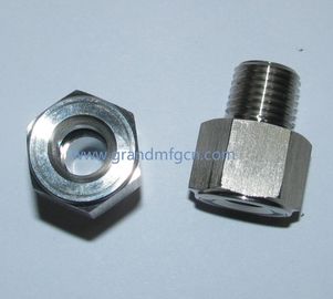 NPT 1/4 de presión de acero inoxidable vidrios de aceite SS304 100 bar para la cámara de la turbina OEM y ODM servicio