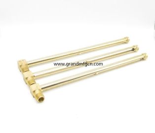 hilo NPT masculino 1/4 &quot;oleo de latón natural visor medidor de nivel de vidrio para el nivel de aceite comprobar tubo de vidrio de cuarzo ODM OEM bienvenido