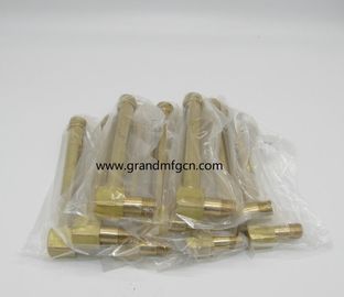Vidrio de visor de latón Medidores de nivel de aceite en hilo NPT, BSP, G masculino1/8",1/4",3/8",1/2"3/4",1", con tubo de vidrio de cuarzo