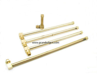 Medidores de nivel de aceite de latón en hilo G macho1/8&quot;,1/4&quot;,3/8&quot;,1/2&quot;3/4&quot;,1&quot;, con tubo de cristal de cuarzo de alta presión