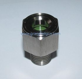 NPT 3/8 presión de acero inoxidable gafas de visión de aceite SS304 100 bar cámara de turbina servicio OEM y ODM