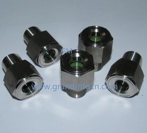 NPT 3/8 presión de acero inoxidable gafas de visión de aceite SS304 100 bar cámara de turbina servicio OEM y ODM