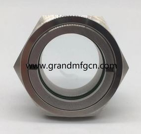 NPT 2&quot; 1&quot; gafas de visión de aceite de acero inoxidable de alta presión SS304 80 bar Servicio OEM y ODM