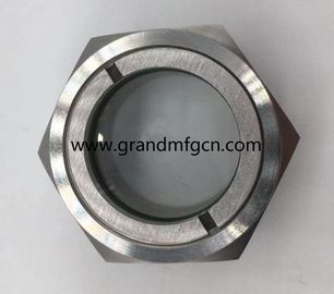 NPT 2&quot; 1&quot; gafas de visión de aceite de acero inoxidable de alta presión SS304 80 bar Servicio OEM y ODM