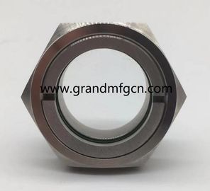 NPT 2&quot; 1&quot; gafas de visión de aceite de acero inoxidable de alta presión SS304 80 bar Servicio OEM y ODM