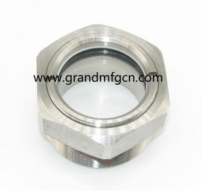 NPT 2&quot; 1&quot; gafas de visión de aceite de acero inoxidable de alta presión SS304 80 bar Servicio OEM y ODM