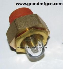 macho hilo métrico M27x1.5 equipo industrial cúpula vidrios de nivel de aceite con vidrio natural servicio OEM y ODM