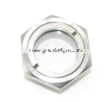 alta presión M33M42x1.5, acero inoxidable 304 vidrio para extractor de circuito cerrado BHO / PHO servicio OEM ODM