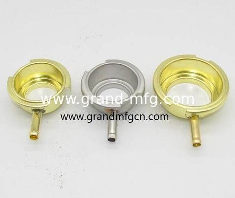 personalizado 56mm SS304 / latón Auto Radiador Caps y Auto Filler Necks OEM ODM servicio de negocios conexión de soldadura